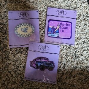 Olivia Rodrigo Sour Iron-On Patches Set